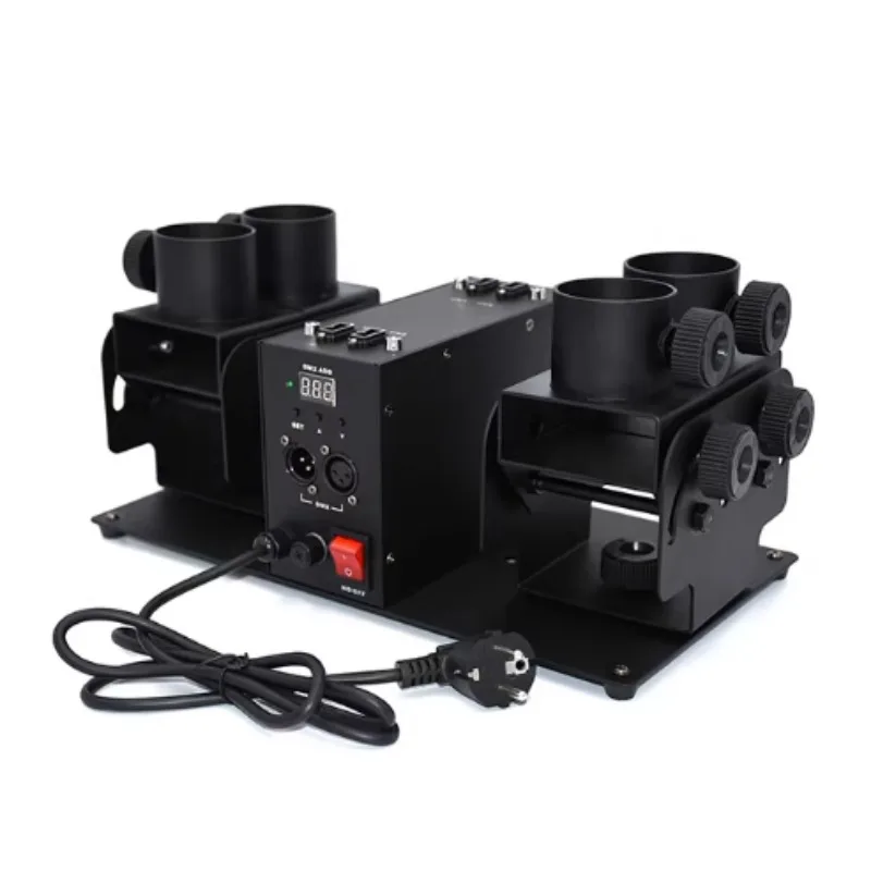 Immediate Response To DMX Controller Single Shot Launcher Longer Jet Distance 60W Confetti Electric Cannon Machine Party