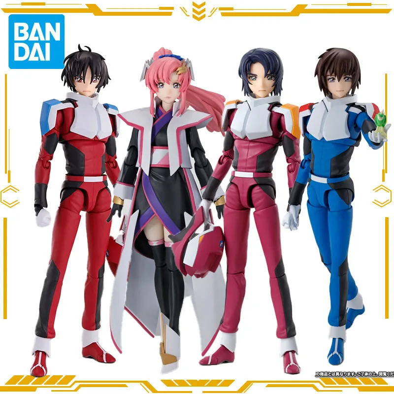 Bandai Original  S.H.Figuarts MOBILE SUIT GUNDAM SEED FREEDOM Shinn Asuka Kira Yamato Action Figure Toys For Boys Girls Gift