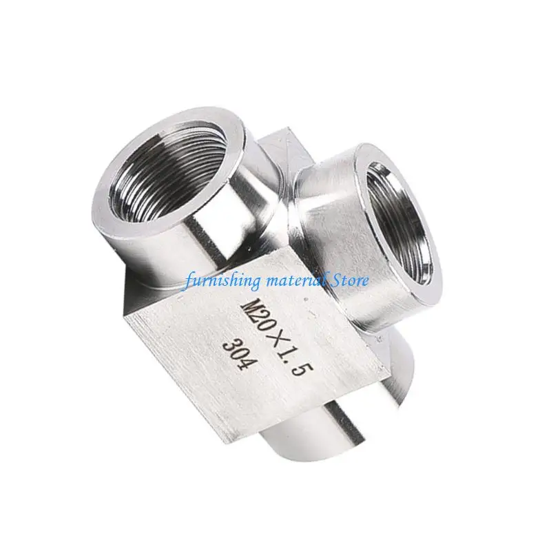 

Y5GD Multipurpose Stainless Steel Tees Connectors for Double Thread Designs