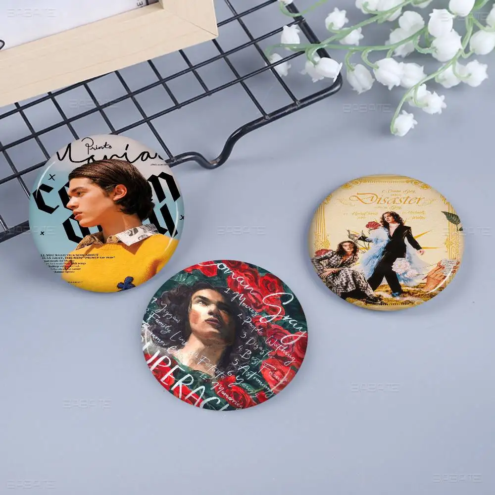 

Pop Singer Conan Grays 32/44/58MM Customizable Button Pins Cute Funny Creative Badge Jewelry Decor Gifts For Friends