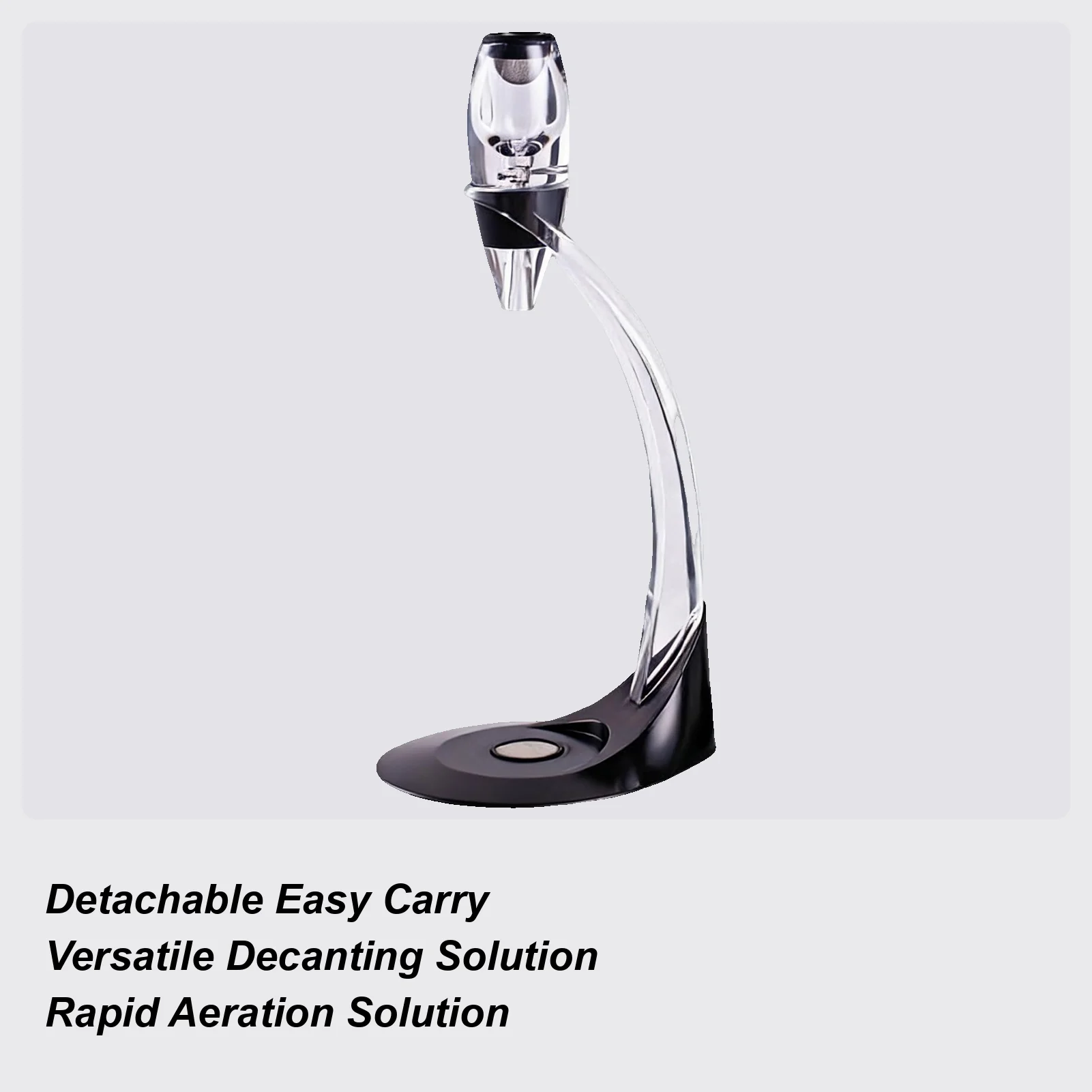 

Wine Decanter Portable Quick Multi-Purpose Kitchen Tool Wine Aerator Decanter For Christmas Retirement Valentine Party Kitchen