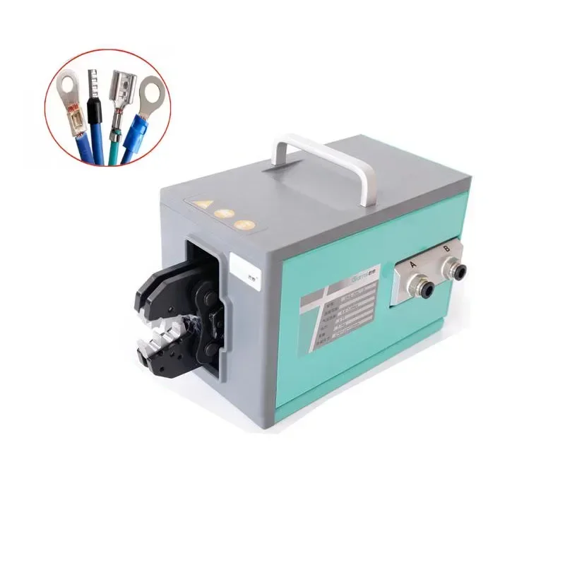 20A/50A Pneumatic Terminal Crimping Machine Cold Crimping Aviation Pin Copper Nose Tube Terminal Crimping Pliers Tools