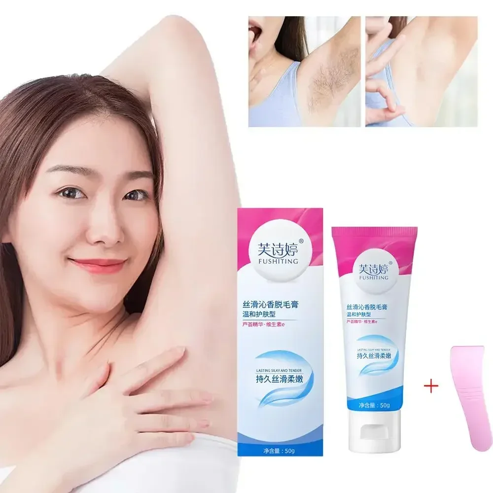 Permanent Hair Removal Cream No Residue Depilatory Remover Care Women Private Painless Hair Body Repair Arm Area Nourishing