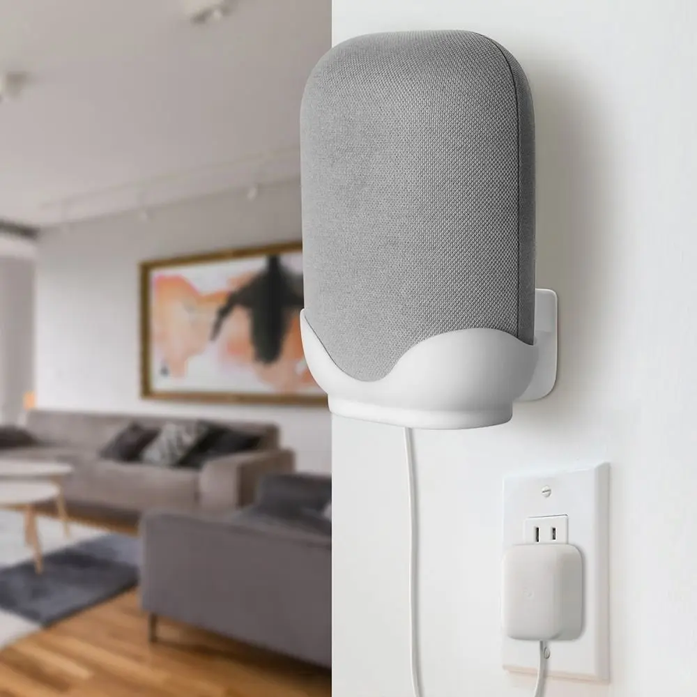 suporte-de-parede-para-colunas-resistente-e-que-economiza-espaco-sem-necessidade-de-fazer-furos-feito-de-acrilico-com-sistema-de-organizacao-de-cabos-para-google-nest-audio