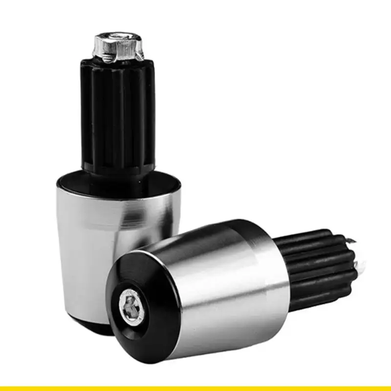 SZCH Universal Motorcycle Handlebar End Plugs  Aluminum Alloy Protective Design Easy Installation