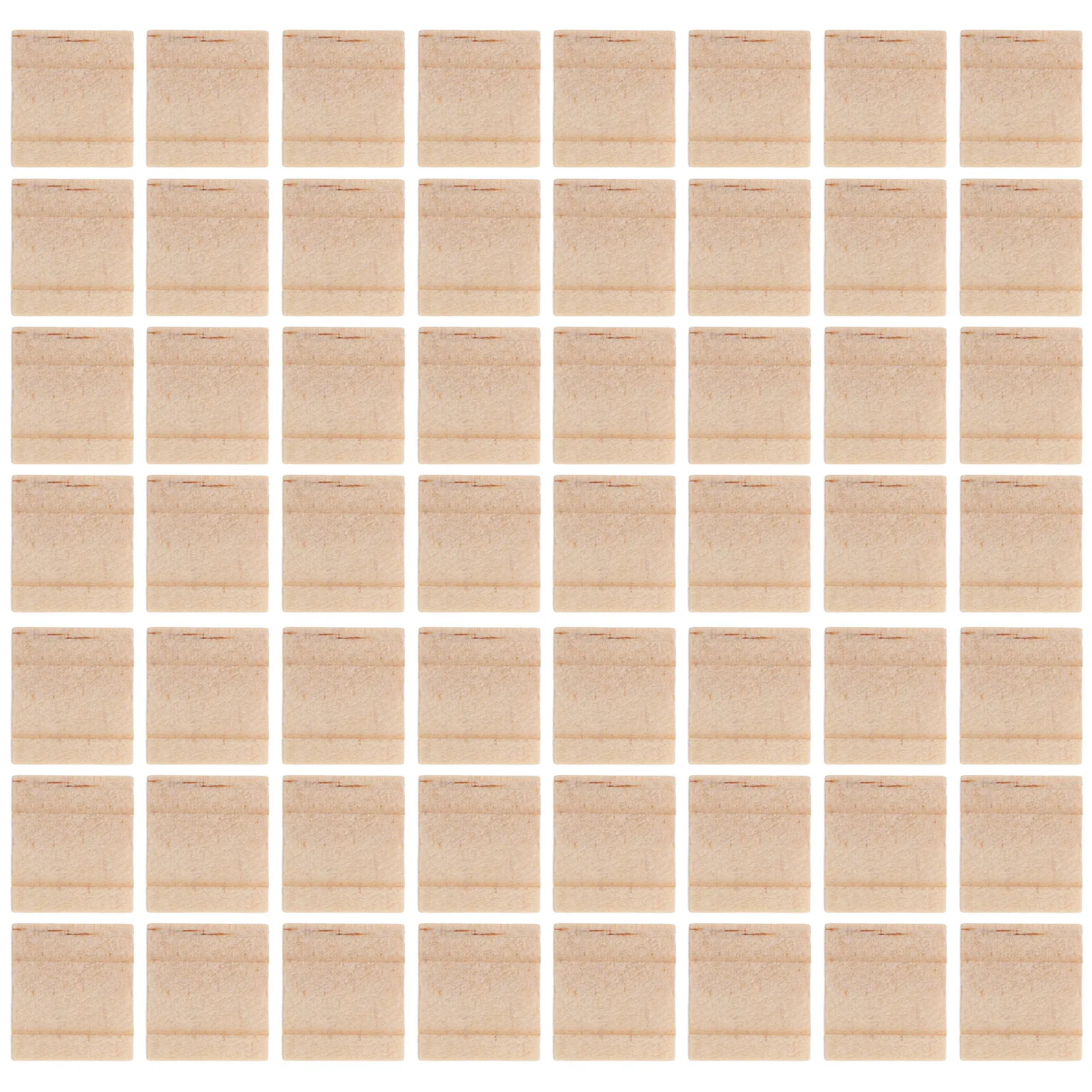 

800Pcs Unfinished Blank Wooden Tiles Natural Wood Slices for DIY Crafts Painting Home Art Decoration Wood Tiles for Crafting