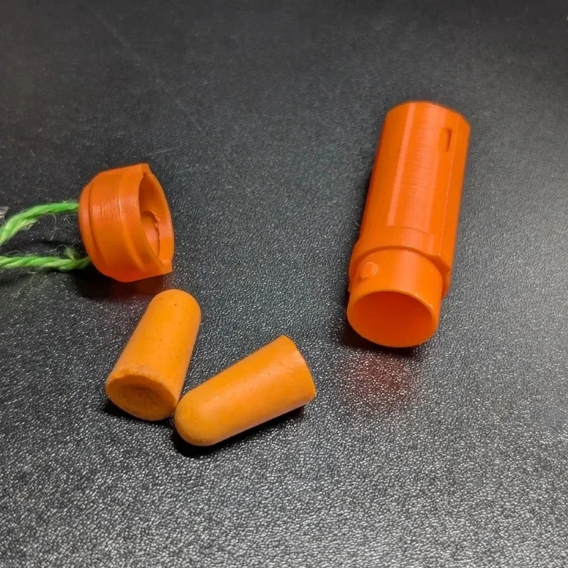 Portable Earplug Storage Case Compact Ear Bud Holder Small Container for Daily Use and Travel