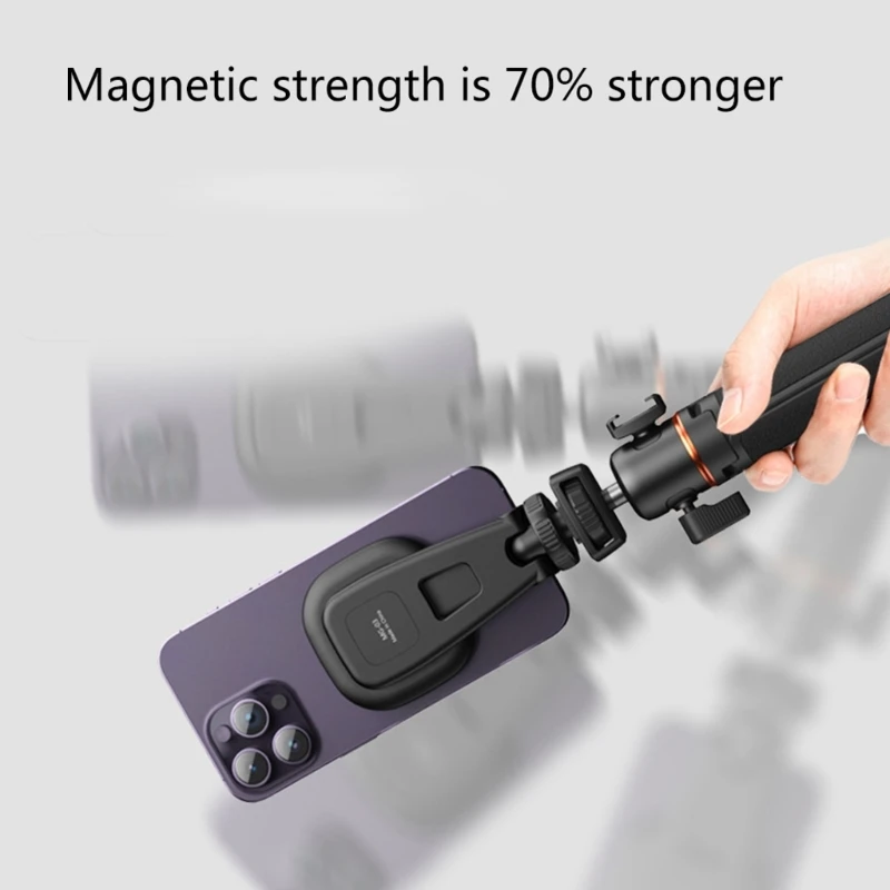 

Сильный магнитный штатив для телефона, держатель штатива для камеры, магнитный адаптер для телефона, зажим для штатива, с 1/4