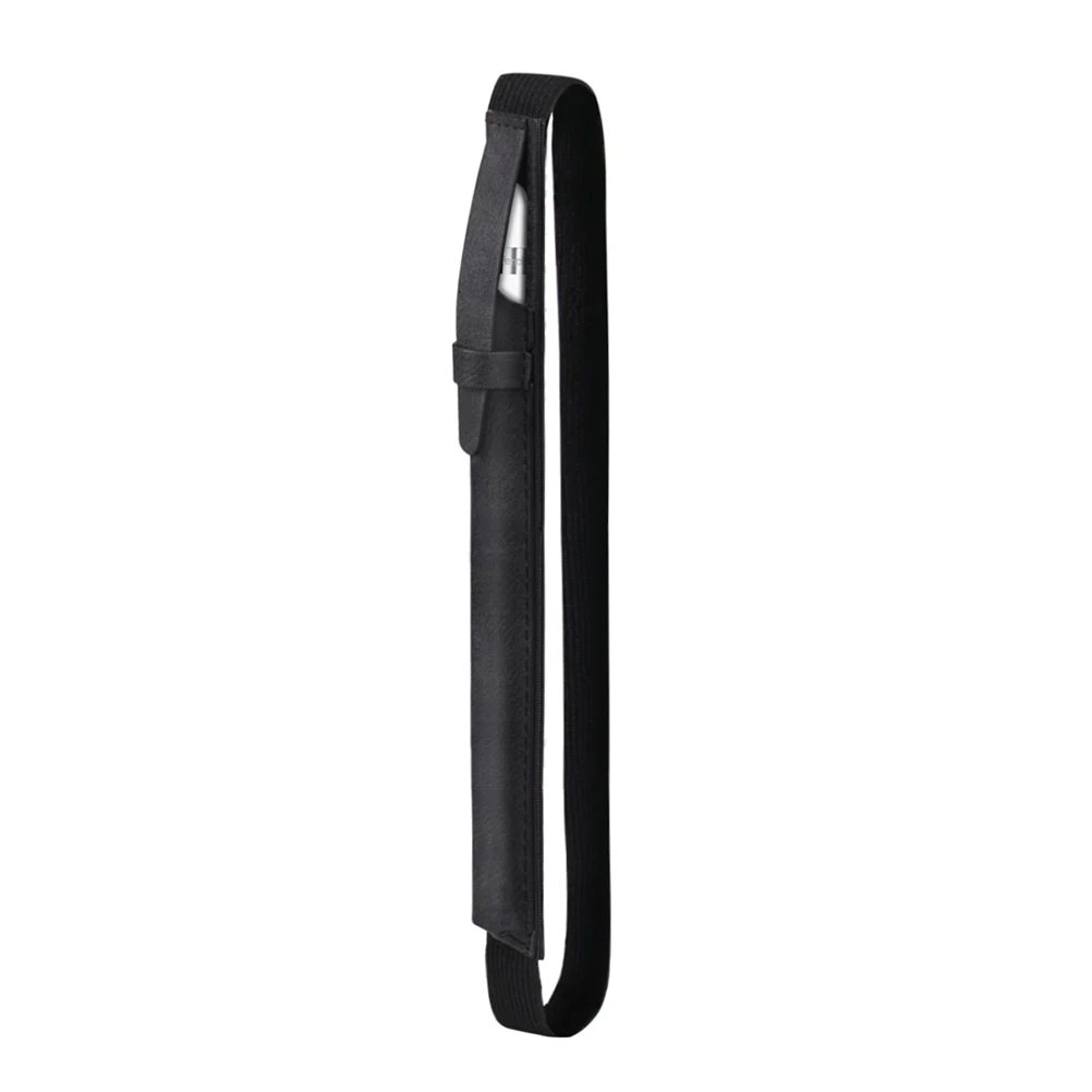 

Stylus Protective Case Pu Touch Screen Pouch Flip Design Elastic Strap Anti-Shock Scratch Resistant Compatible For Apple