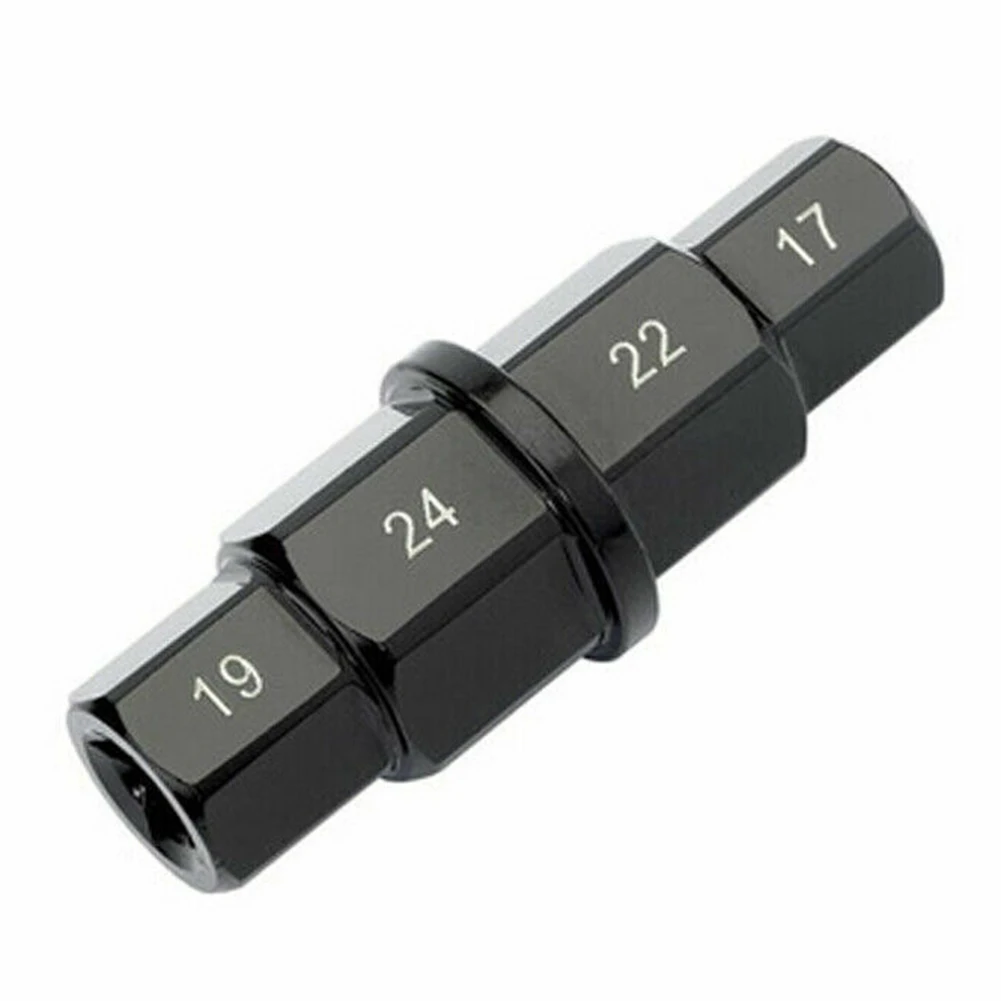 Easy Install New Practical Wheel Removal Tool Motorcycle Spindle 8.5 * 4 * 3cm Metal 173g 17mm 19mm 22mm 3.3 * 1.6 * 1.2in