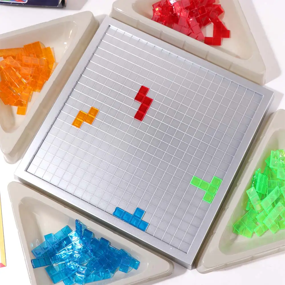 

Squares Game Jigsaw Russia Puzzle block 4-Person Entertainment Strategy Game Blokus Board Puzzle Family Fun Blokus Board Game