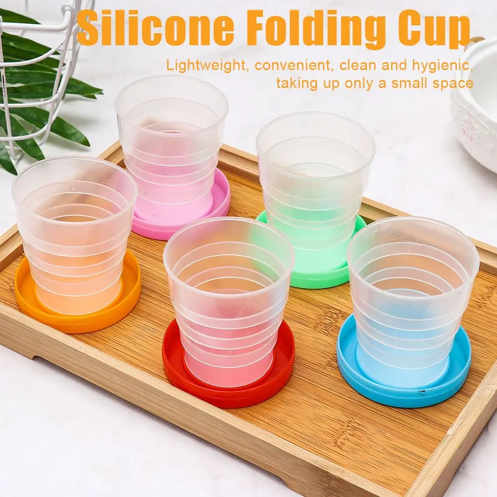 Travel Supplies Portable Kitchen & Dining Sports & Outdoors Collapsible Plastic Cup Coffee Cups Telescopic Drinking Mug