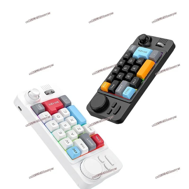 

Computer external office game keypad with turntable rocker roller multi-button