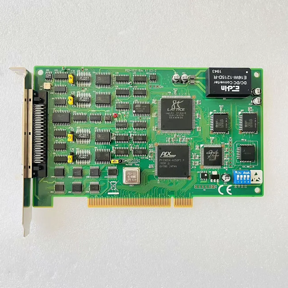 

12-битная 4-сторонняя плата расширенного аналогового вывода. Карта сбора данных, новая оригинальная PCI-1721