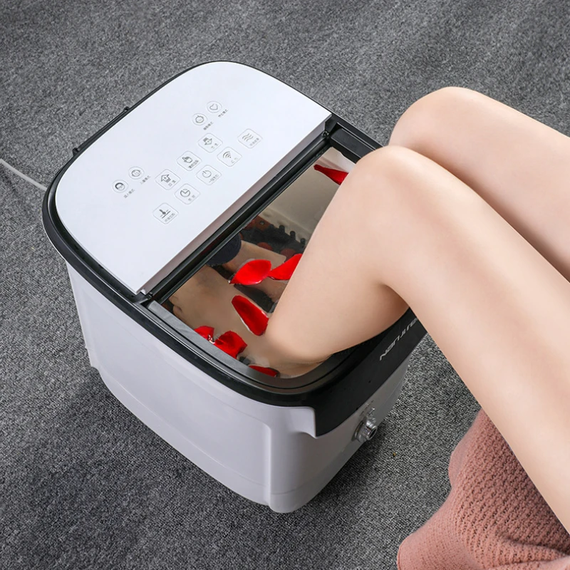 

Remote Control Foot Washing Machine Variable Frequency Constant Temperature Foot Bath Heated Electric Massage Foot Wash Basin