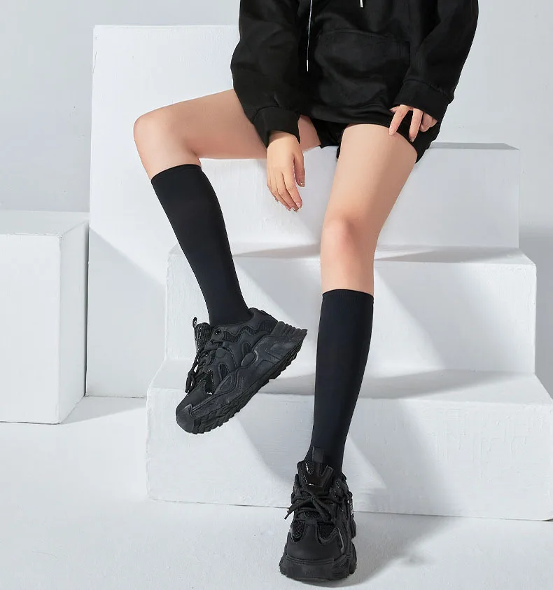 Meias de compressão de veias varicosas promoção de circulação sanguínea emagrecimento esporte enfermeira meias anti fadiga conforto