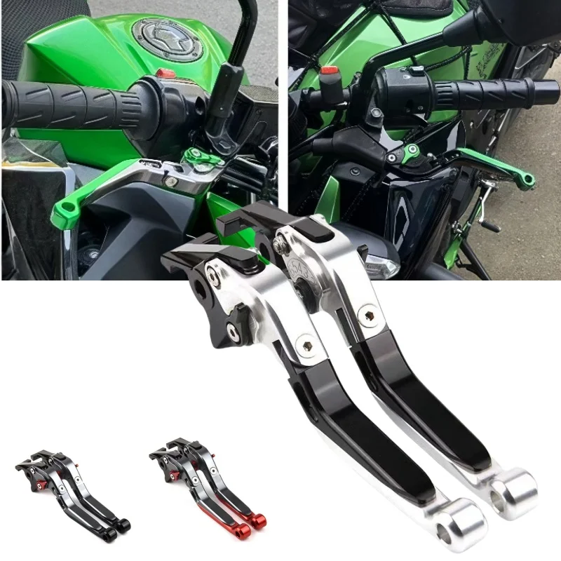 

New CNC Parking handle clutch brake lever For Kawasaki VERSYS 1000 12-14 ZZR600 05-09 ZX9R/ZX12R 00-05 Motorcycle Accessories