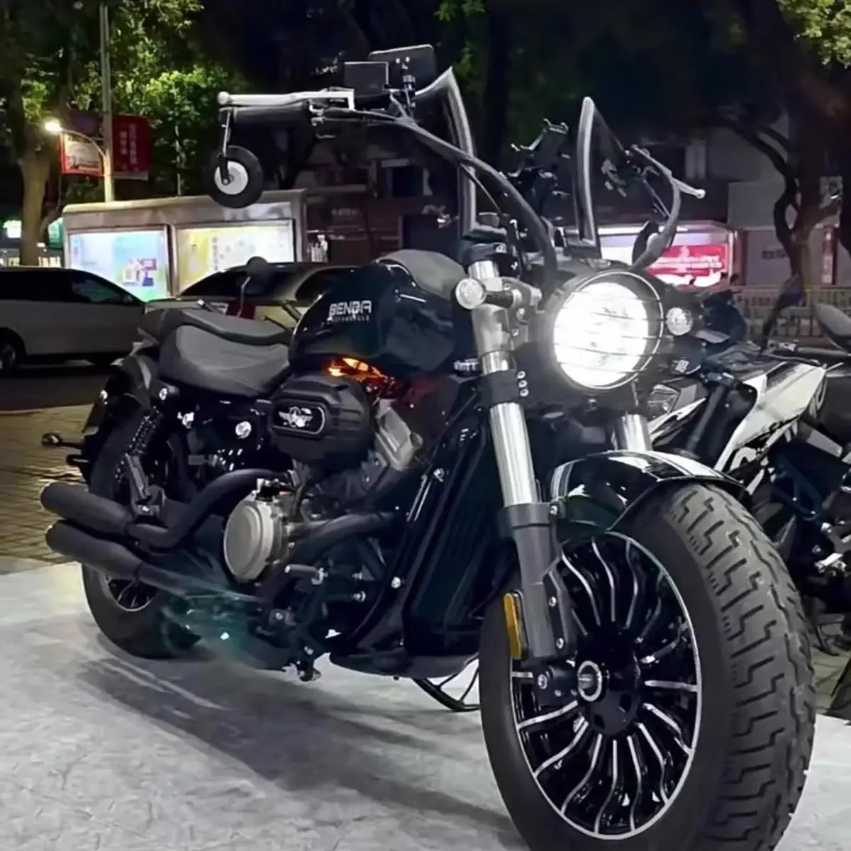 Benda Greystone 250 修正ハンドルバー高ハンドル Greystone 300 方向ハンドル高ハンドル蛇口固定高さ i に適しています。