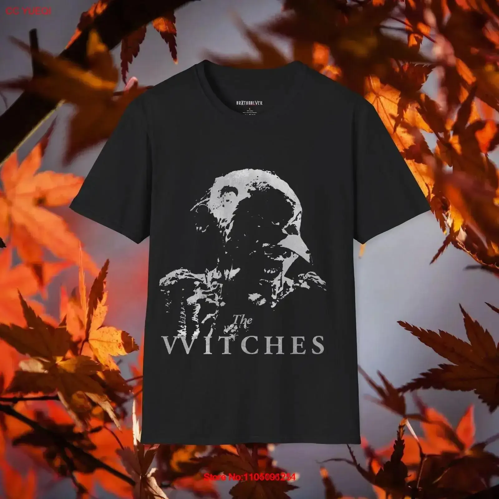 

Nostalgic T Shirt Roald Dahl The Witches Classic British Film Halloween Magic vintage Washed Stylish Breathable Casual