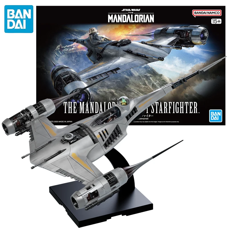 

В наличии BANDAI масштаб 1/48 ЗВЕЗДНЫЕ ВОЙНЫ МААНДАЛИРСКИ N-1 СТАРФИГРАМ фильм аниме фигурки сборка коллекция модель игрушки