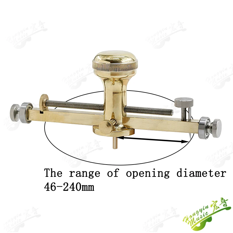 Guitar manual sound hole opener, inlaid sound hole ring mouth wheel flower, folk classical musical instrument hand-making tool