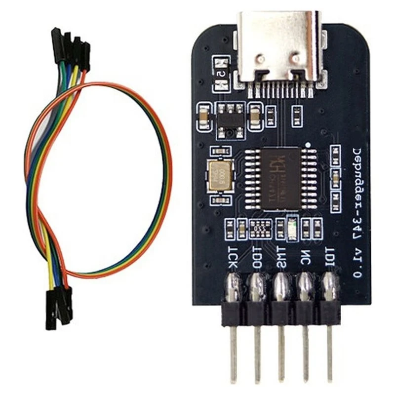 X12A-For Xilinx FPGA JTAG Debugger Downloader CH347 USB2.0 60Mhz Support For Vivado/Serial Port
