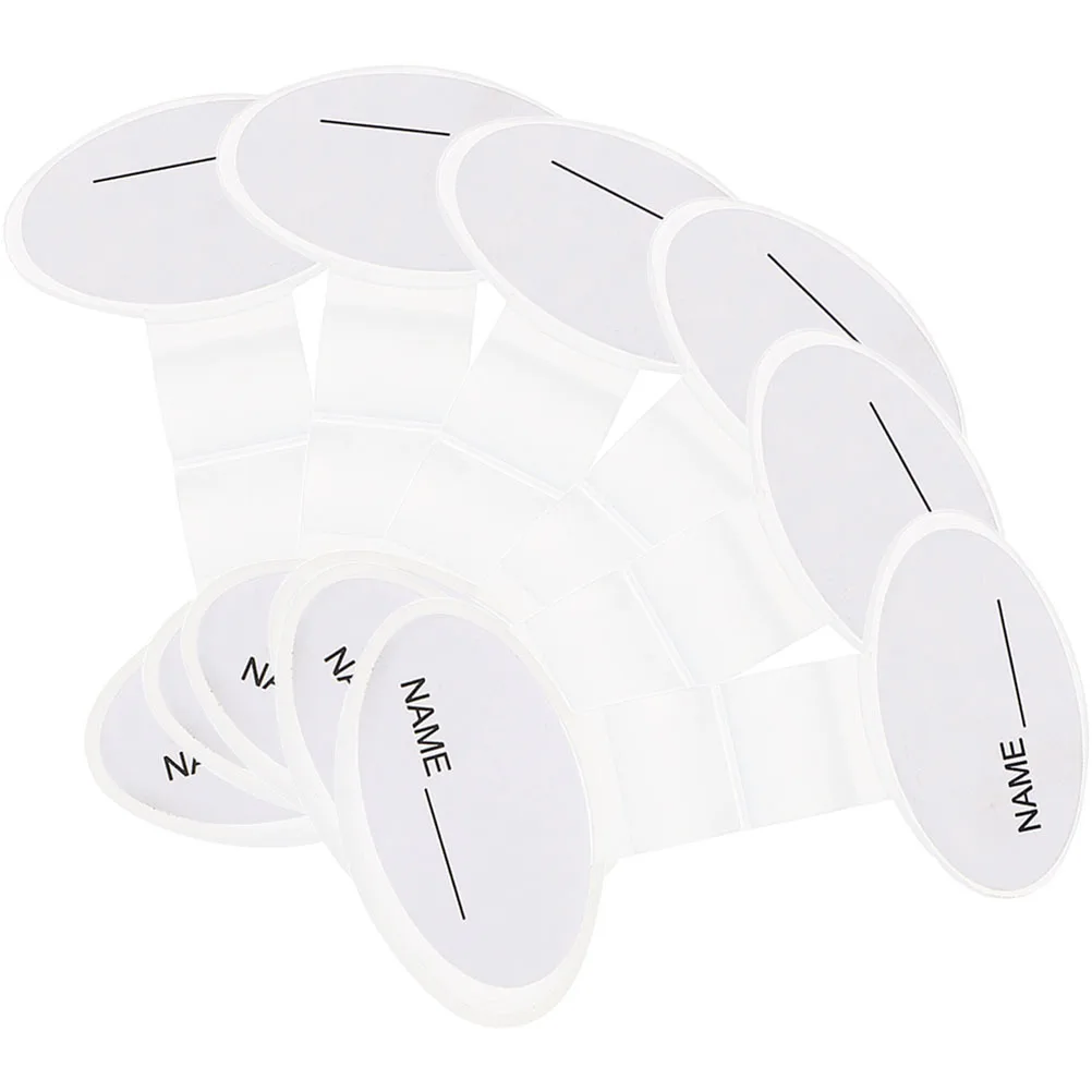 

6Pcs Stethoscope Name Tags Id Holder Two Sided Design for Tube Easy to Find and Use Stable Performance Stethoscope Name Cards