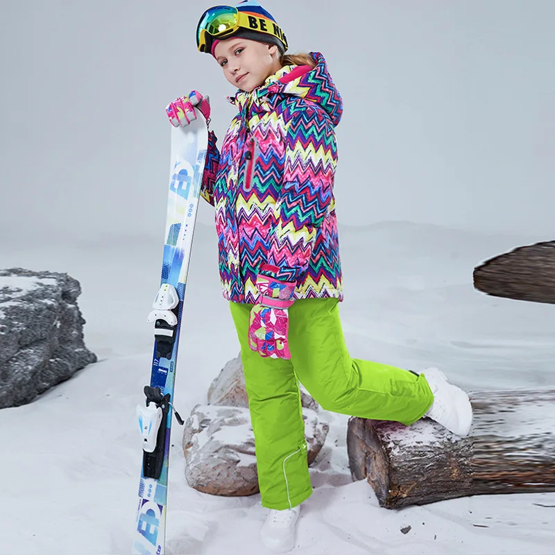 Combinaison de ski imperméable pour garçons et filles, vêtements de neige pour enfants, manteau de snowboard chaud, pantalon,-30 ℃, 5 ans, 6 ans, 7 ans, 8 ans, 9 ans, 10 ans, 11 ans, 12 ans, 13 ans, 14 ans, 15 ans