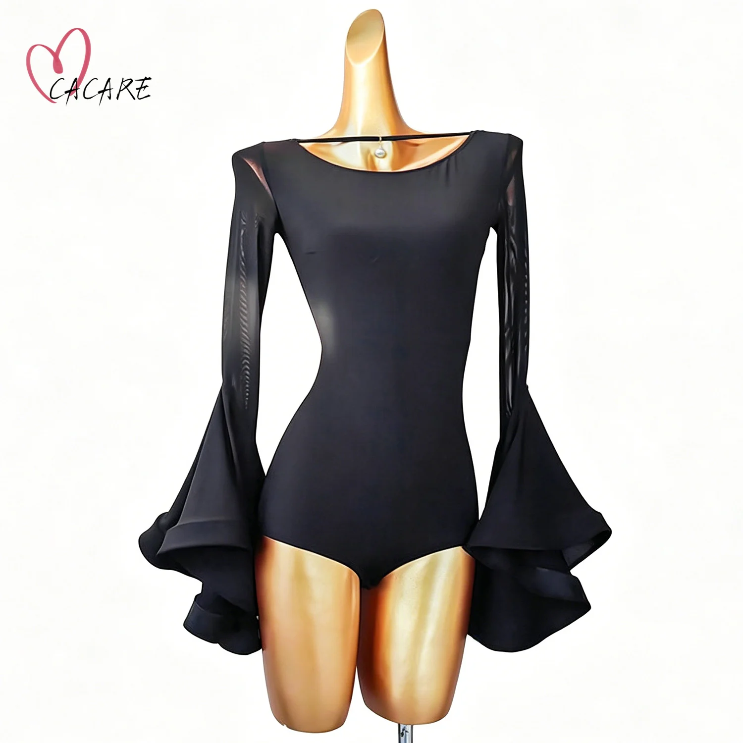 

Leotard Women Bodysuit for Ballroom Dance Competition Dresses Waltz Latin Tango Dresses Standard Flamenco Costume Body 547