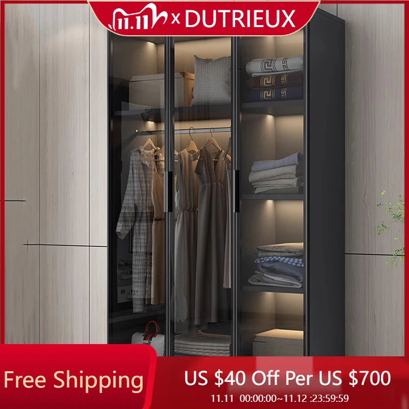 

Дисплей, минималистичный шкаф, скандинавские полки, экономия места, деревянный шкаф-органайзер для хранения, модная мебель для спальни Guarda Roupa