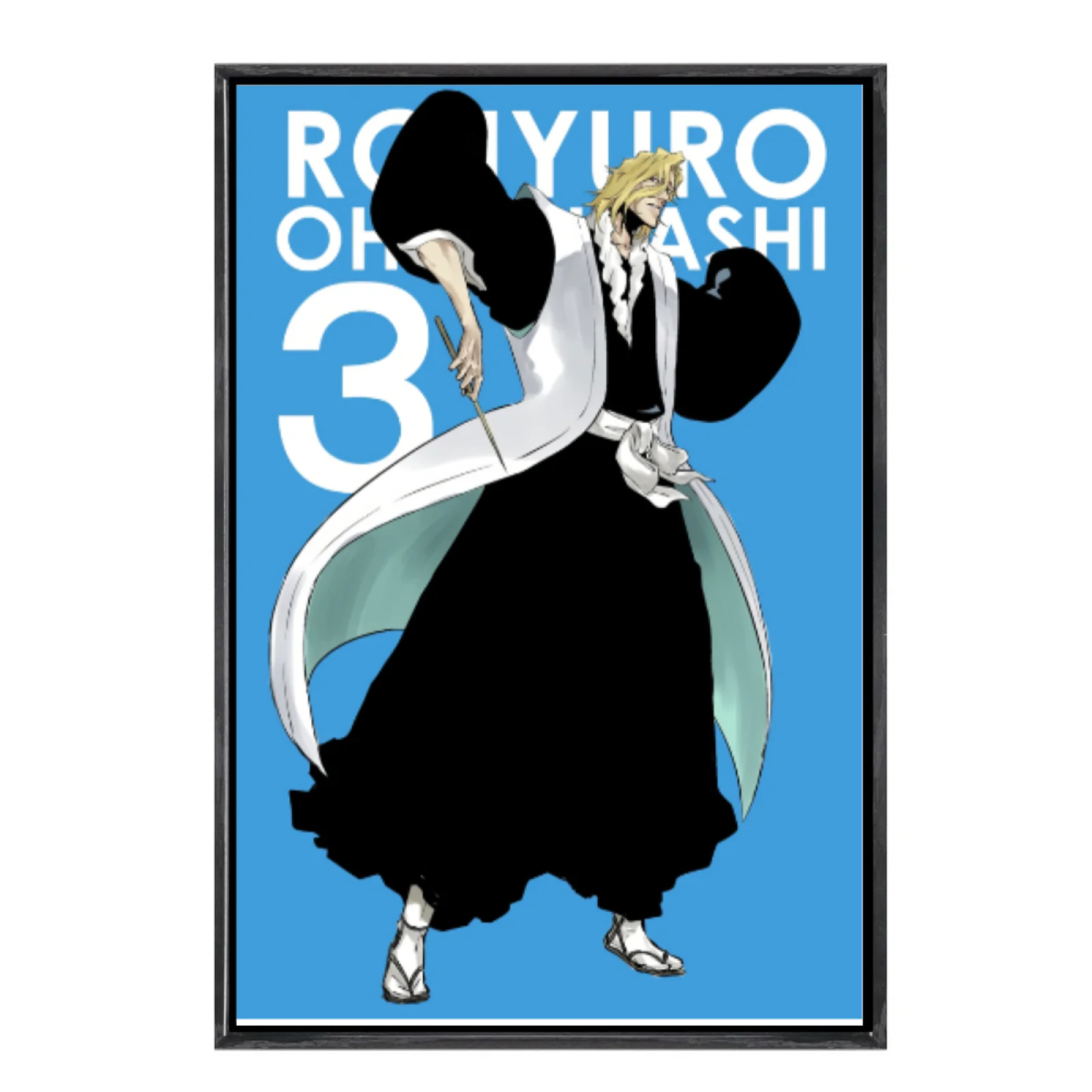 

Японская манга, многоразмерный холст, постер в двойной рамке, настенное искусство, домашний декор отбеливателя для гостиной, спальни