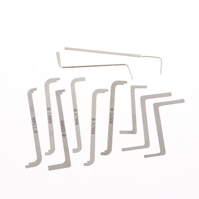 Comprehensive 5/11Pcs Locksmith Set: Efficient Key Retrieval & Tension Wrench Replacement