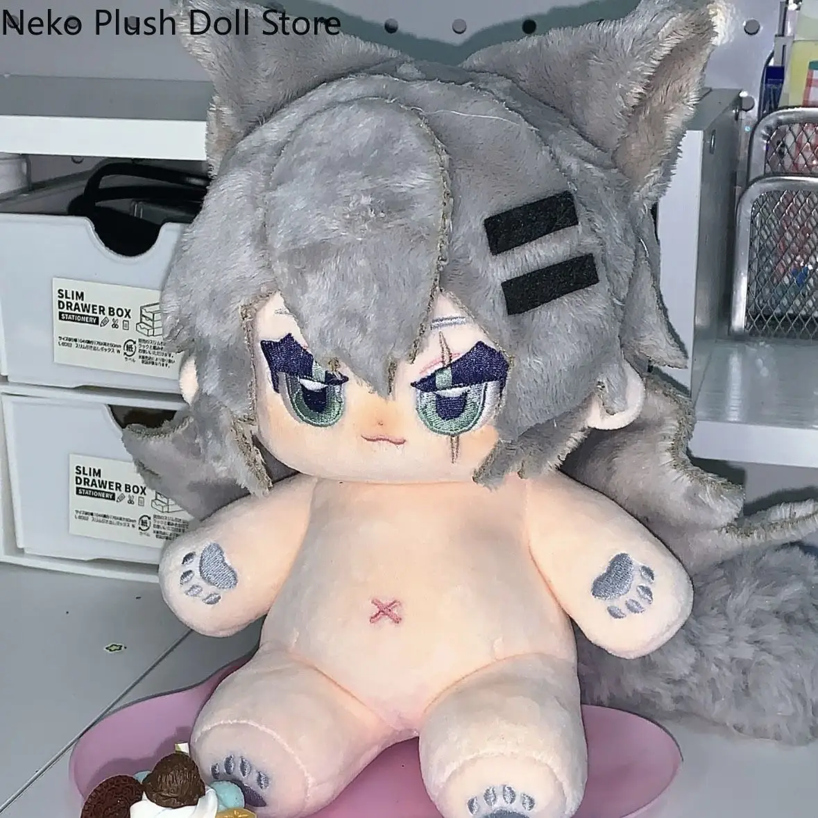 

Arknights Lappland аниме плюшевая кукла тело нарядная одежда плюшевые игрушки фигурки подарок на день рождения 20 см