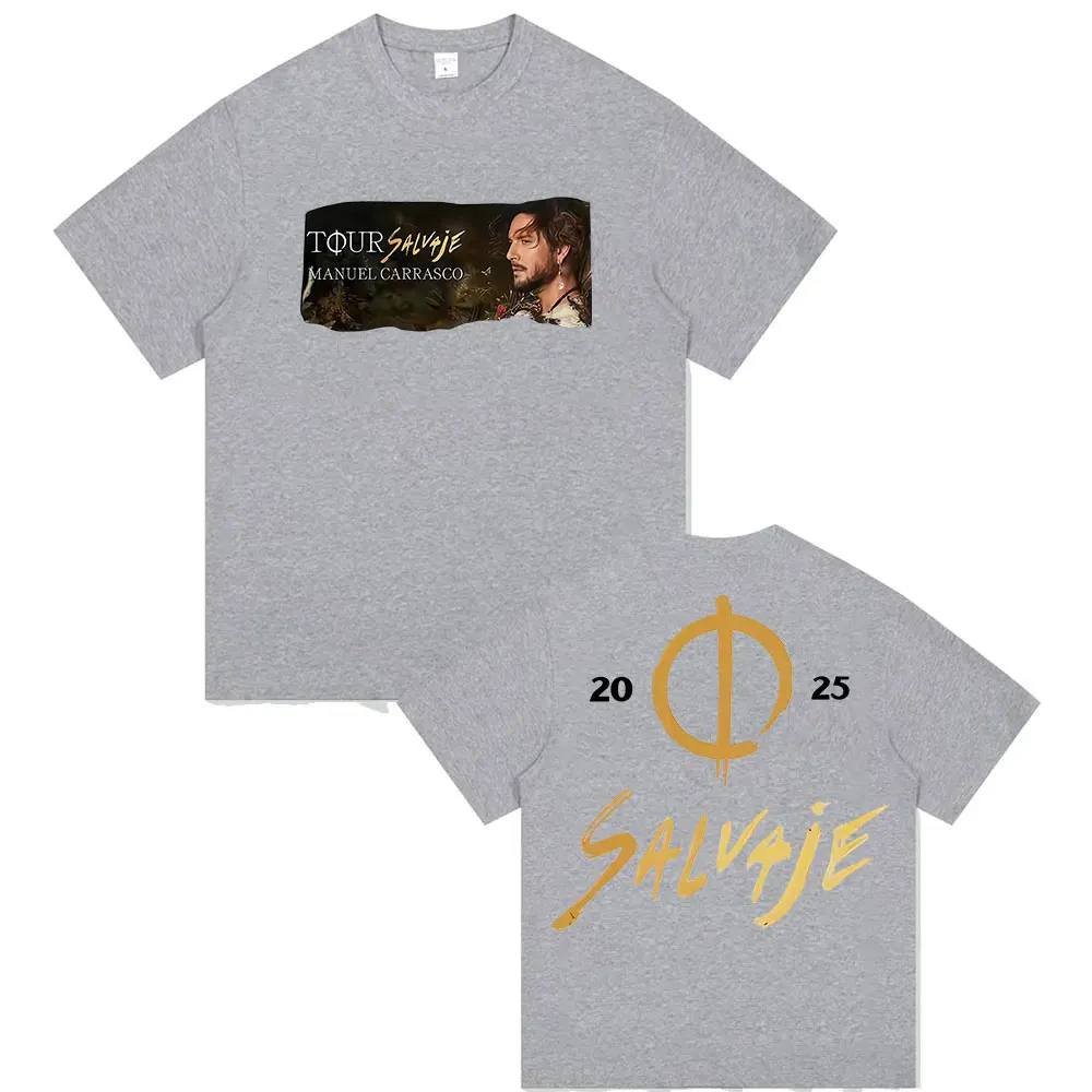 «2025t Мужская и женская удобная хлопковая футболка с короткими рукавами в стиле хип-хоп в стиле ретро, осень и зима.