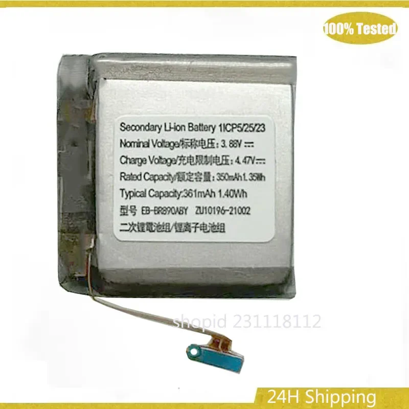battery For SAMSUNG Gear Watch 4 Classic 46mm SM-R890 Smart Watch Batteries Replacement EB-BR890ABY Bateria