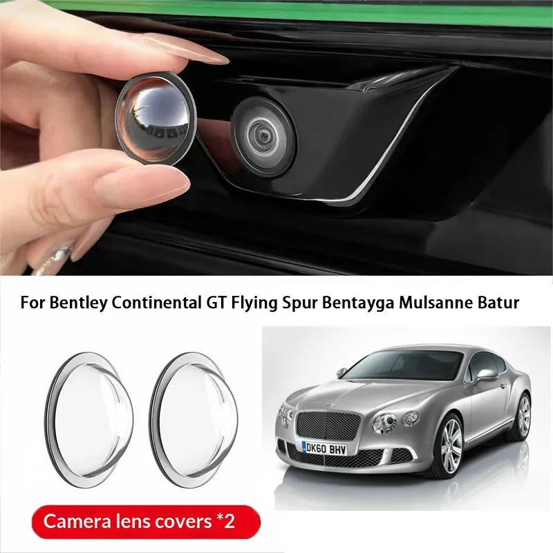 Car camera protective cover lens cover For Bentley Continental GT Flying Spur Bentayga Mulsanne Batur