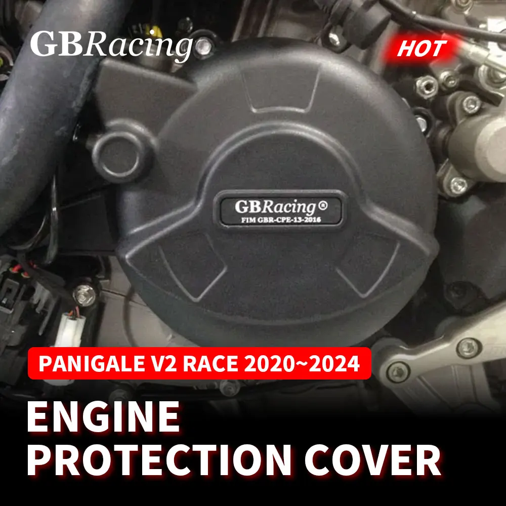 

GB Racing Engine Cover Set For DUCATI PANIGALE V2 RACE 2020 2021 2022 2023 2024 Alternator Clutch Pump Protect Cover Accessories