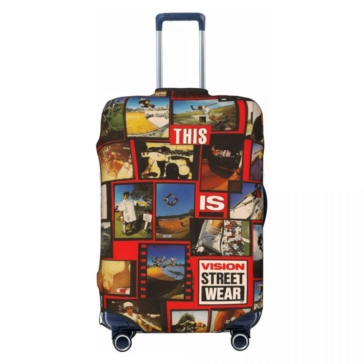 

Custom Vision Street Wear Stuff From Years Ago Is Retro Yikes Cover Protector Fashion Travel Protective Cover for 18-32 Inch