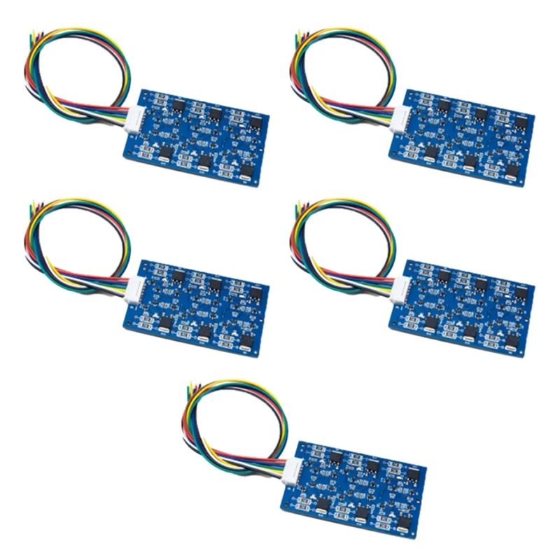 5X 2.7V/16V LTO 6S Balance Board Equalization Circuit Lithium Titanate Battery/Super Farad Capacitor Protection Board