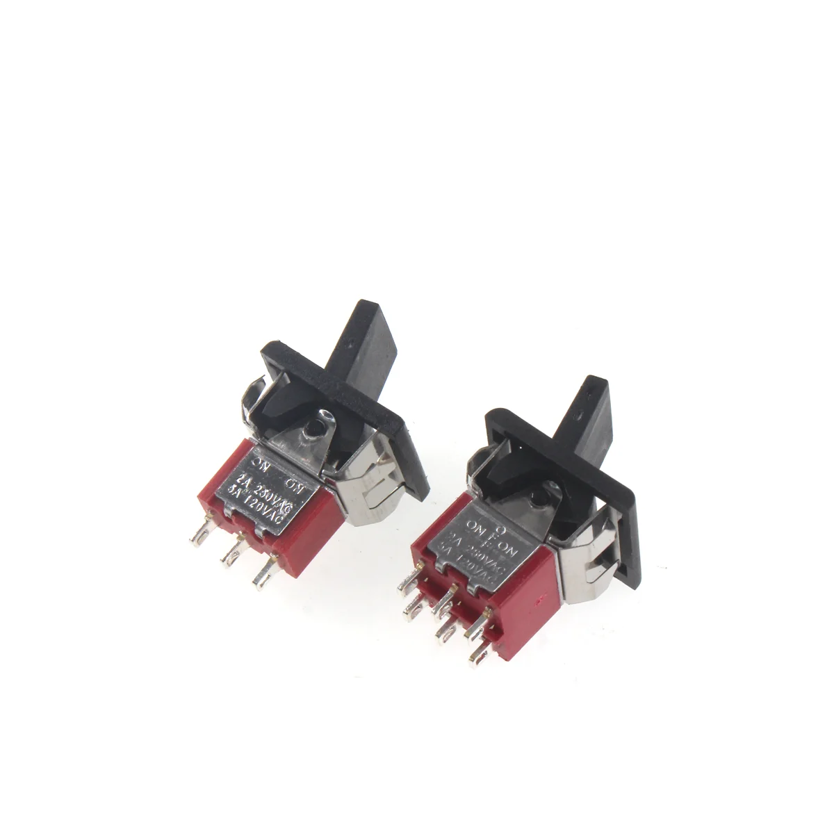 Equipped with handle toggle switch, alarm switch, double-sided self resetting switch RLS-102 202 123 223