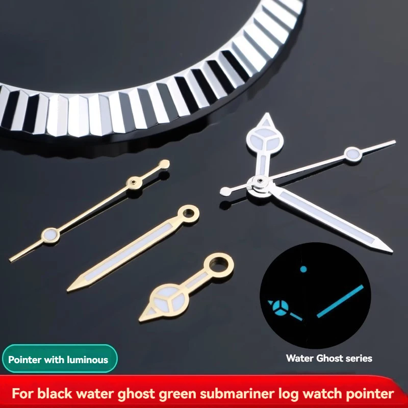 For Rolex Submariner Datejust Log Nh35 NH34 Nh36 Movement ModS C3 Bgw9 Night Light Bright Luminous Pointer Watch Repair Parts