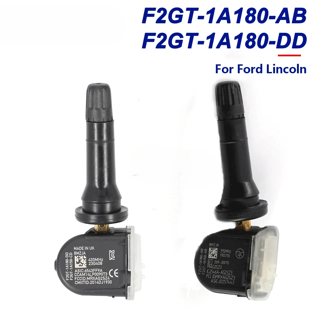 

F2GT-1A180-AB F2GT-1A180-DD TPMS Tire Pressure Sensor For Ford Ecosport Edge Explorer Fiesta Focus IV Mondeo Ranger Transit