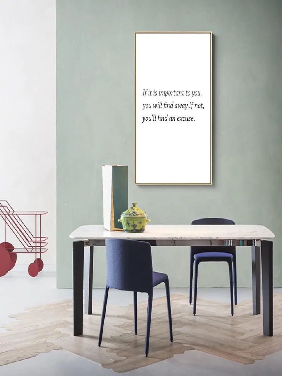 ملهمة الإنجليزية يقتبس المشارك قماش طباعة جدار الفن لغرفة المعيشة ديكور المنزل