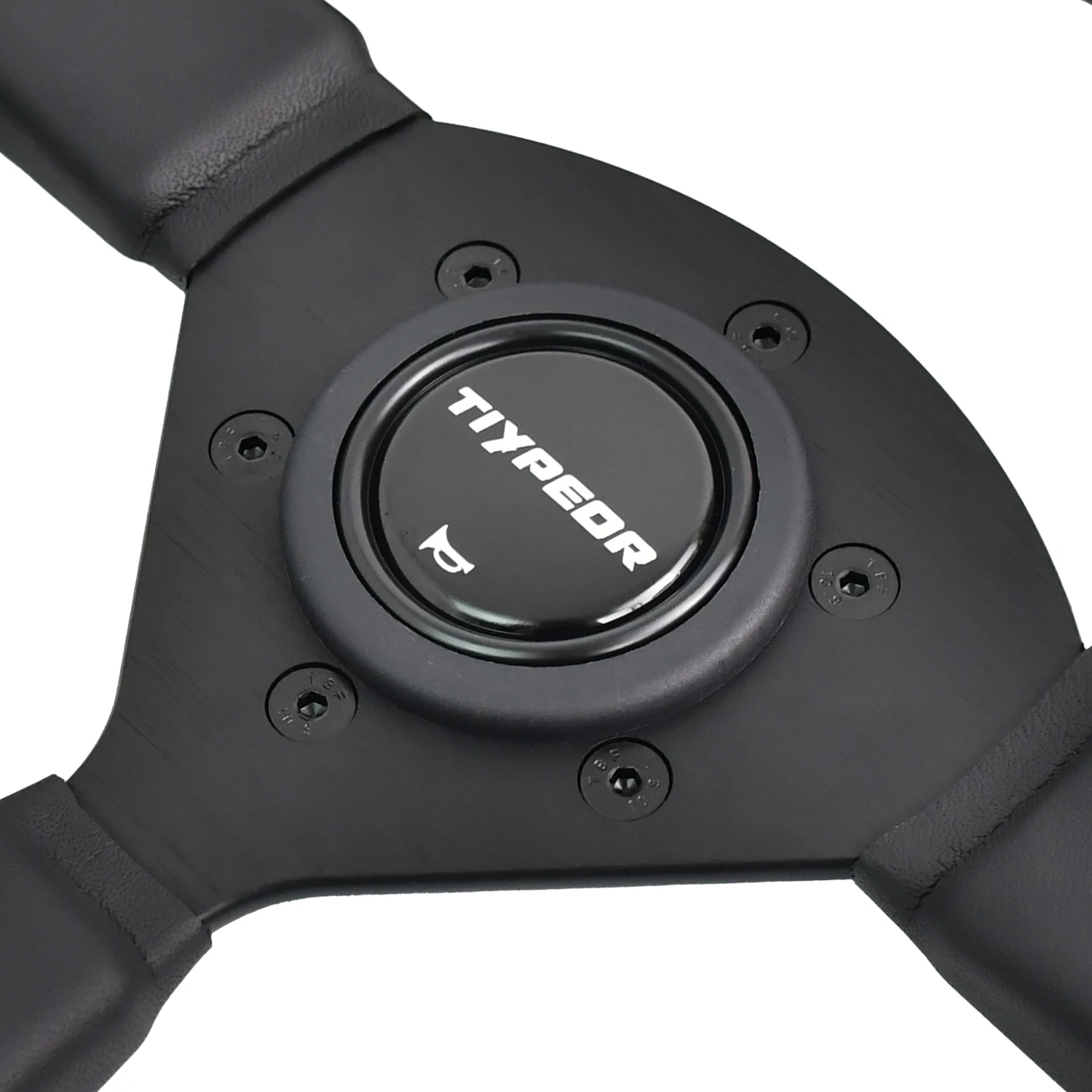 TIYPEOR small diameter grip genuine leather steering wheel Japanese style 270mm 11 inches