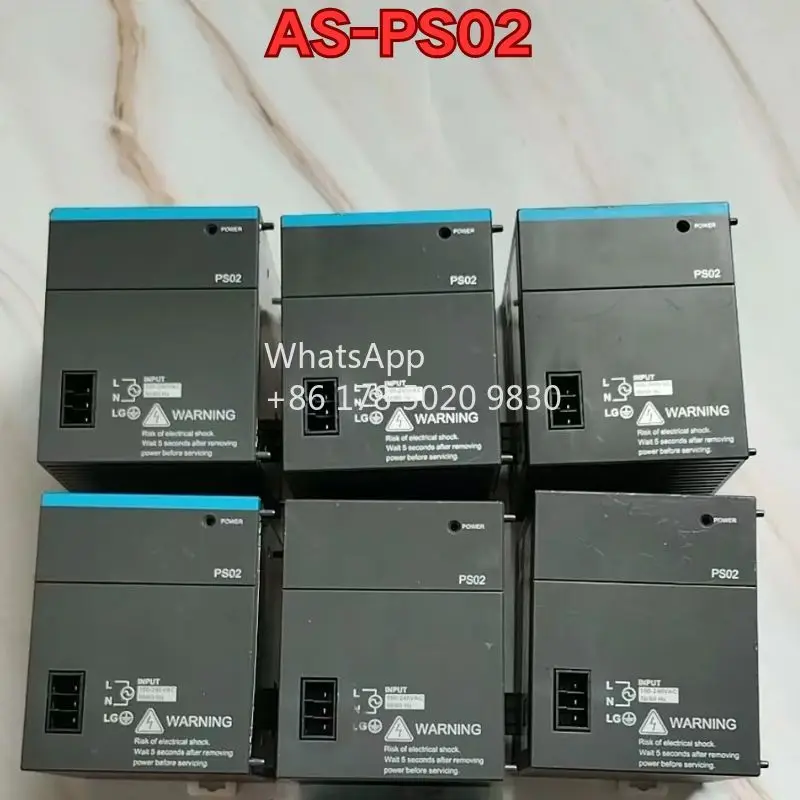

Second-hand PLC module AS-PS02 function test is normal