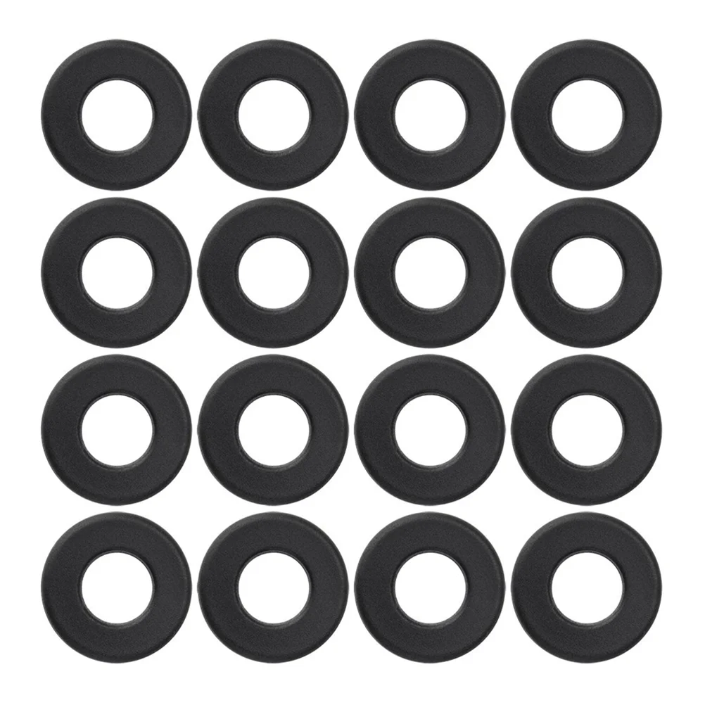 16PCS Universal Black PVC Washers for Standard Foosball Tables Foosball Washers Foosball Machine Accessories