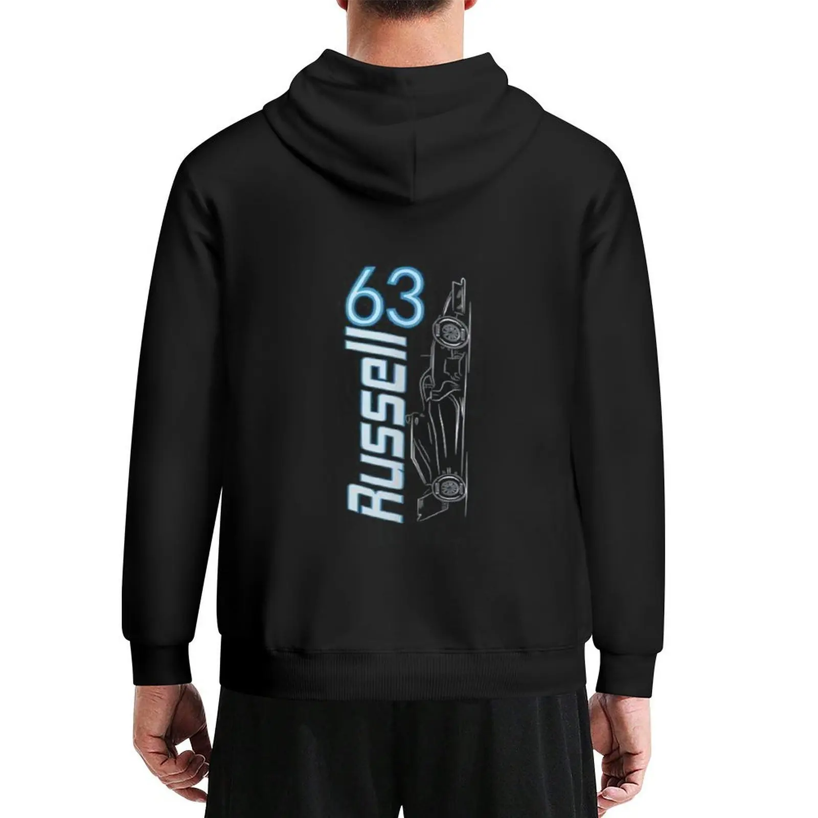

george Russell 63 logo Hoodie hooded shirt korean autumn clothes autumn clothes mens clothing graphic hoodie