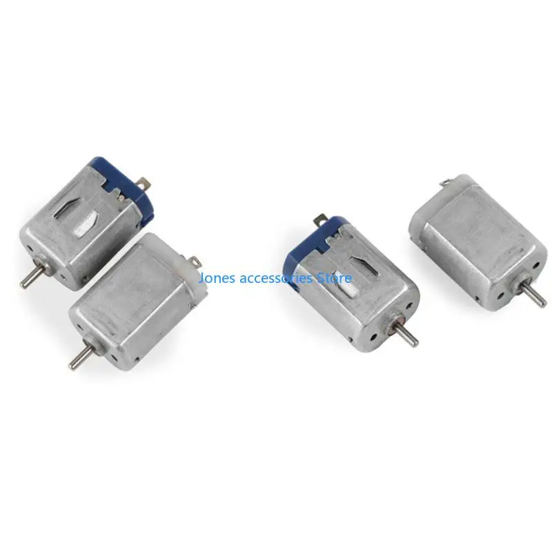 W8KD محرك تروس صغير صغير محرك تخفيض السرعة البطيء صندوق تروس معدني كامل سيارة روبوت #1