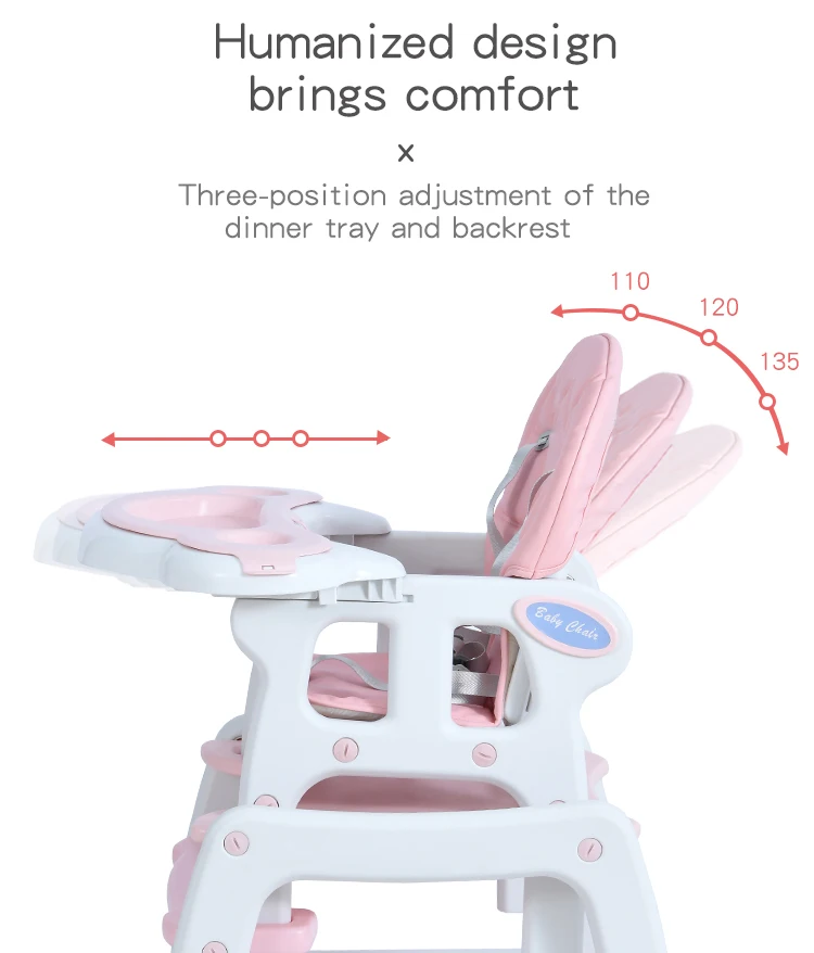 Easy Go Portable Compact G Soft Portable Baby Children Dining Booster Seat Cushion Booster Chair Kids For Dining Table