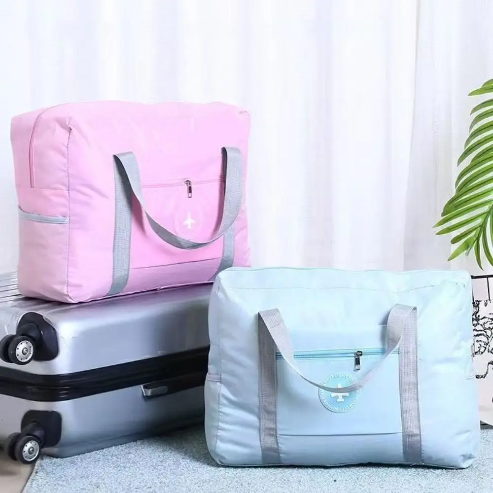 Folding Travel Storage Bag Large Capacity Waterproof Travel Luggage Bag Oxford Multifunction Trip Handbag Clothes Organizer